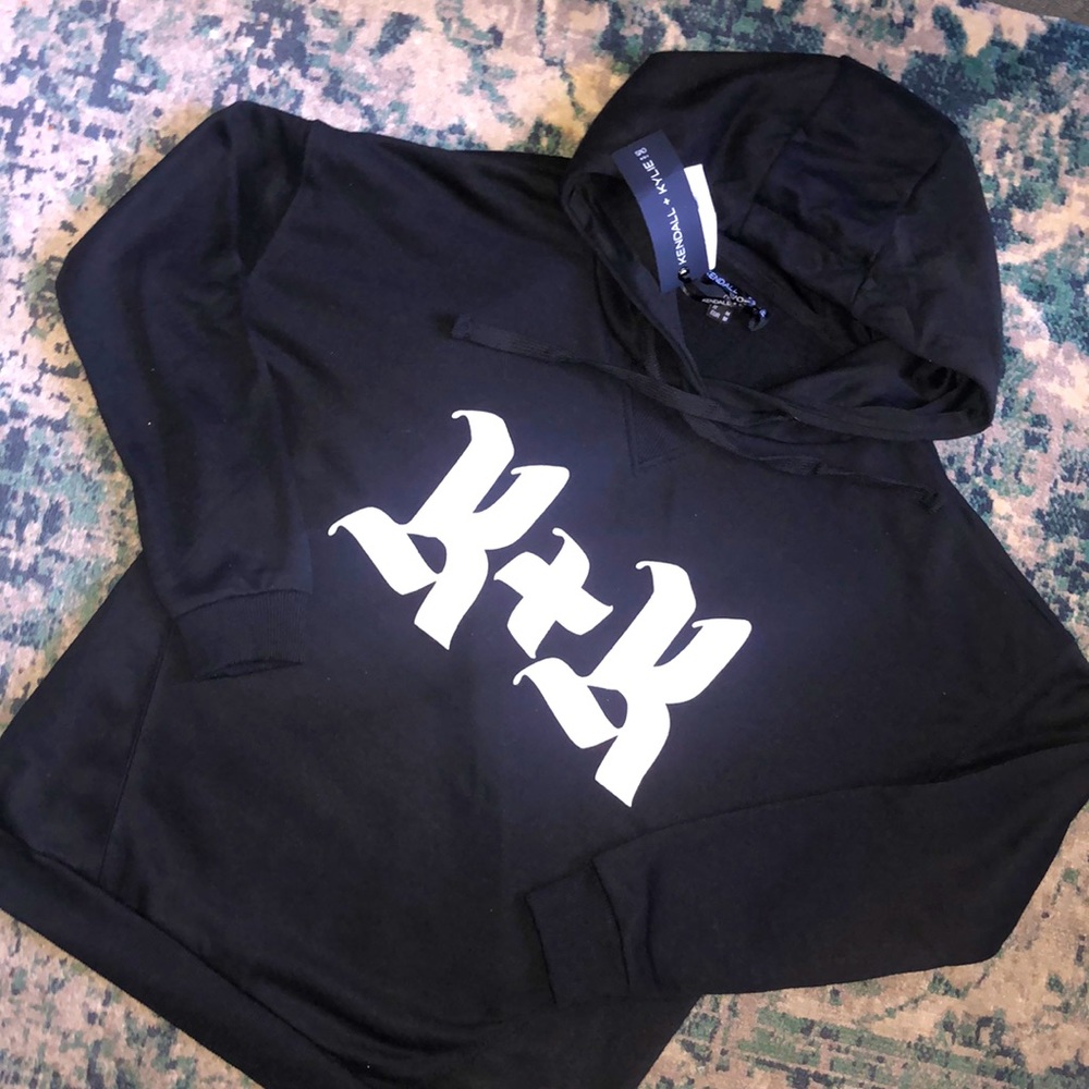 Black Kendall and Kylie Hoodie